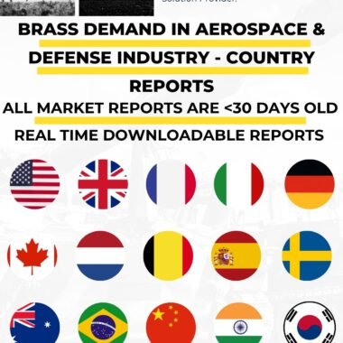 Brass demand in Aerospace & Defense Industry